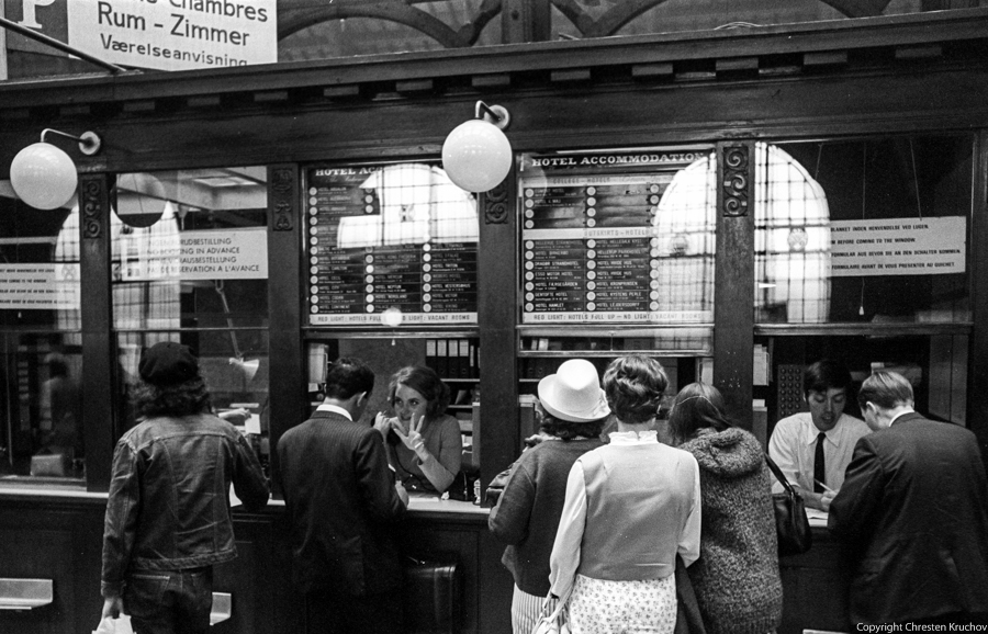 The Central Station in Copenhagen 1969. No. 